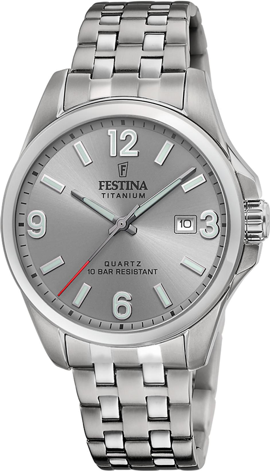 Festina CALENDARIO TITANIUM F20696/2 Montre-Bracelet pour hommes