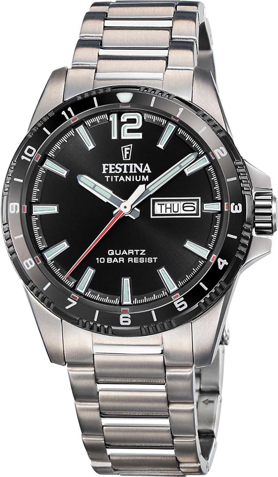 Festina CALENDARIO TITANIUM F20698/4 Reloj de Pulsera para hombres