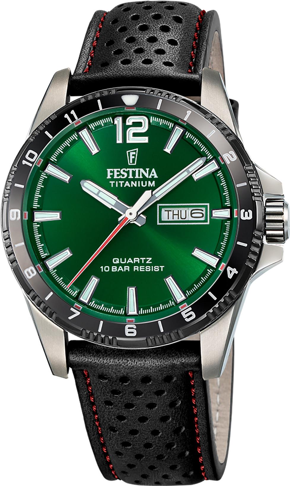 Festina CALENDARIO TITANIUM F20699/3 Reloj de Pulsera para hombres