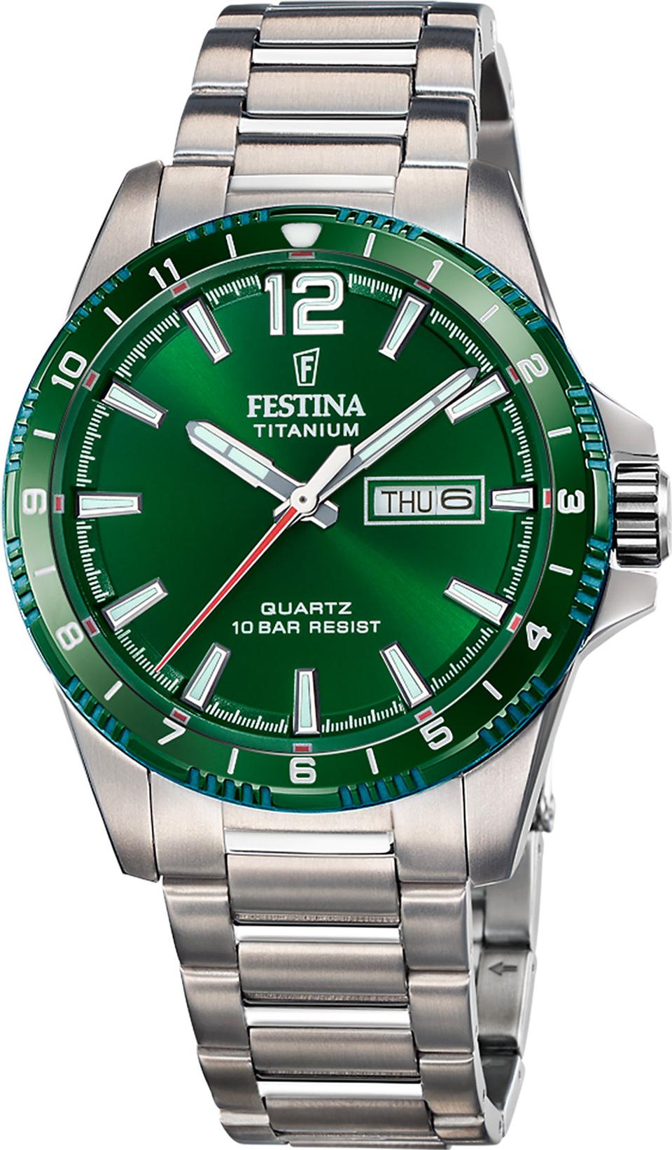 Festina CALENDARIO TITANIUM F20698/3 Herrenarmbanduhr