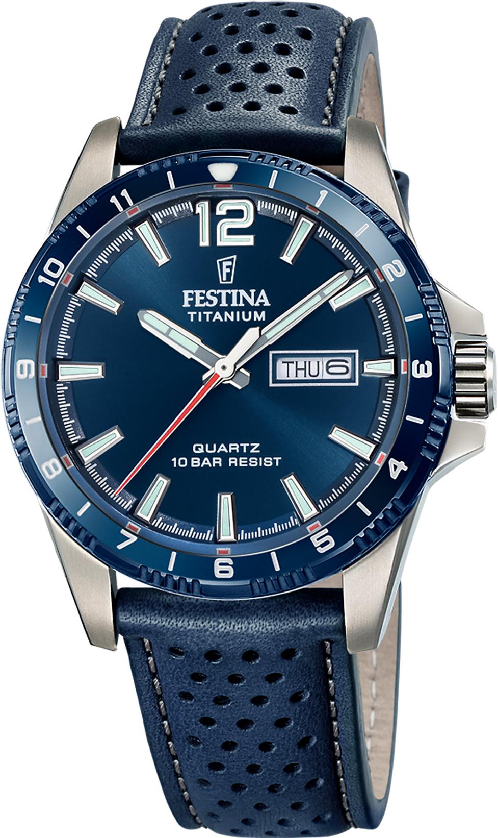 Festina CALENDARIO TITANIUM F20699/2 Reloj de Pulsera para hombres