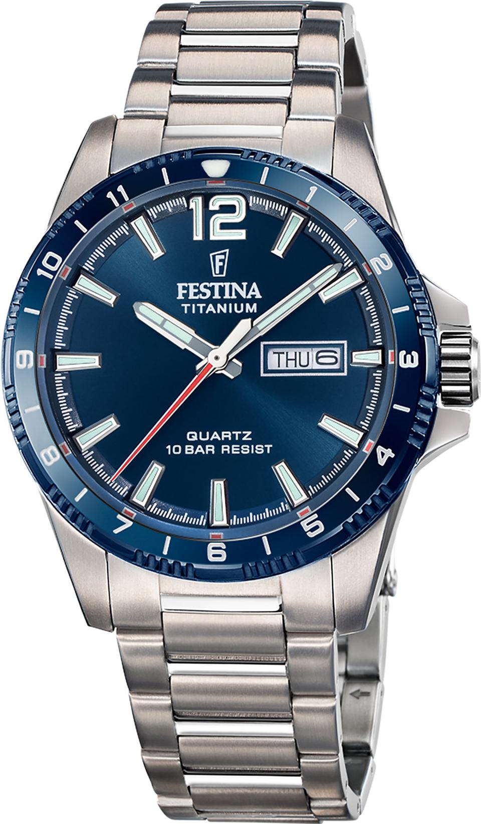 Festina CALENDARIO TITANIUM F20698/2 Reloj de Pulsera para hombres