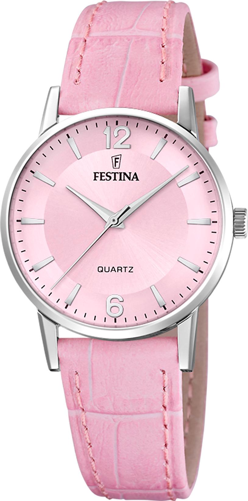 Festina CORREA CLASICO F20691/3 Dames armbandhorloge