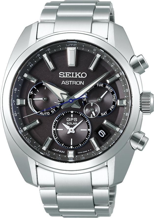 Seiko Astron GPS Solar Dual Time SSH051J1 Heren armbandhorloge