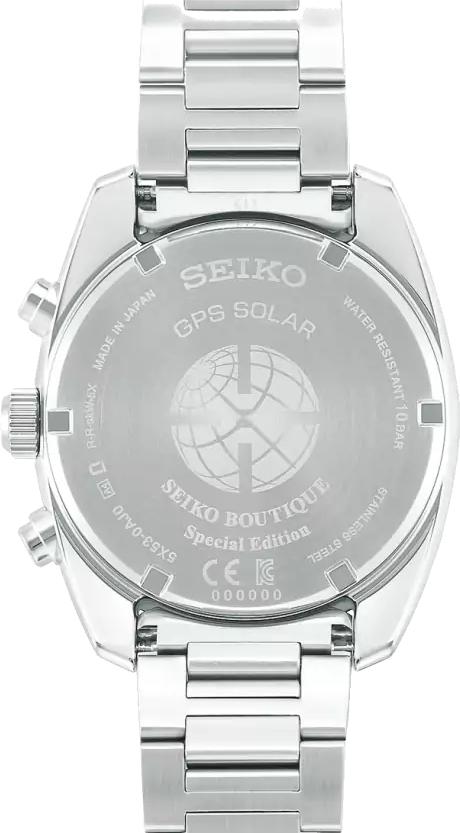 Seiko Astron GPS Solar Dual Time SSH051J1 Heren armbandhorloge