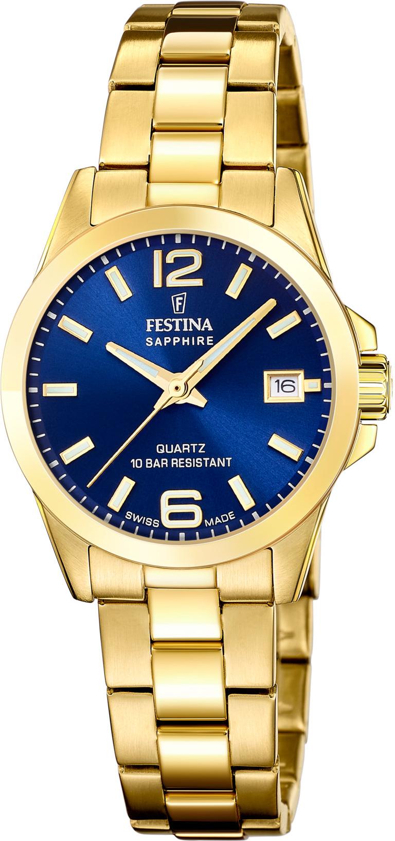 Festina Orologio Uomo F16376/7 - Cassa In Titanio, Vetro Minerale, Bracciale Acciaio