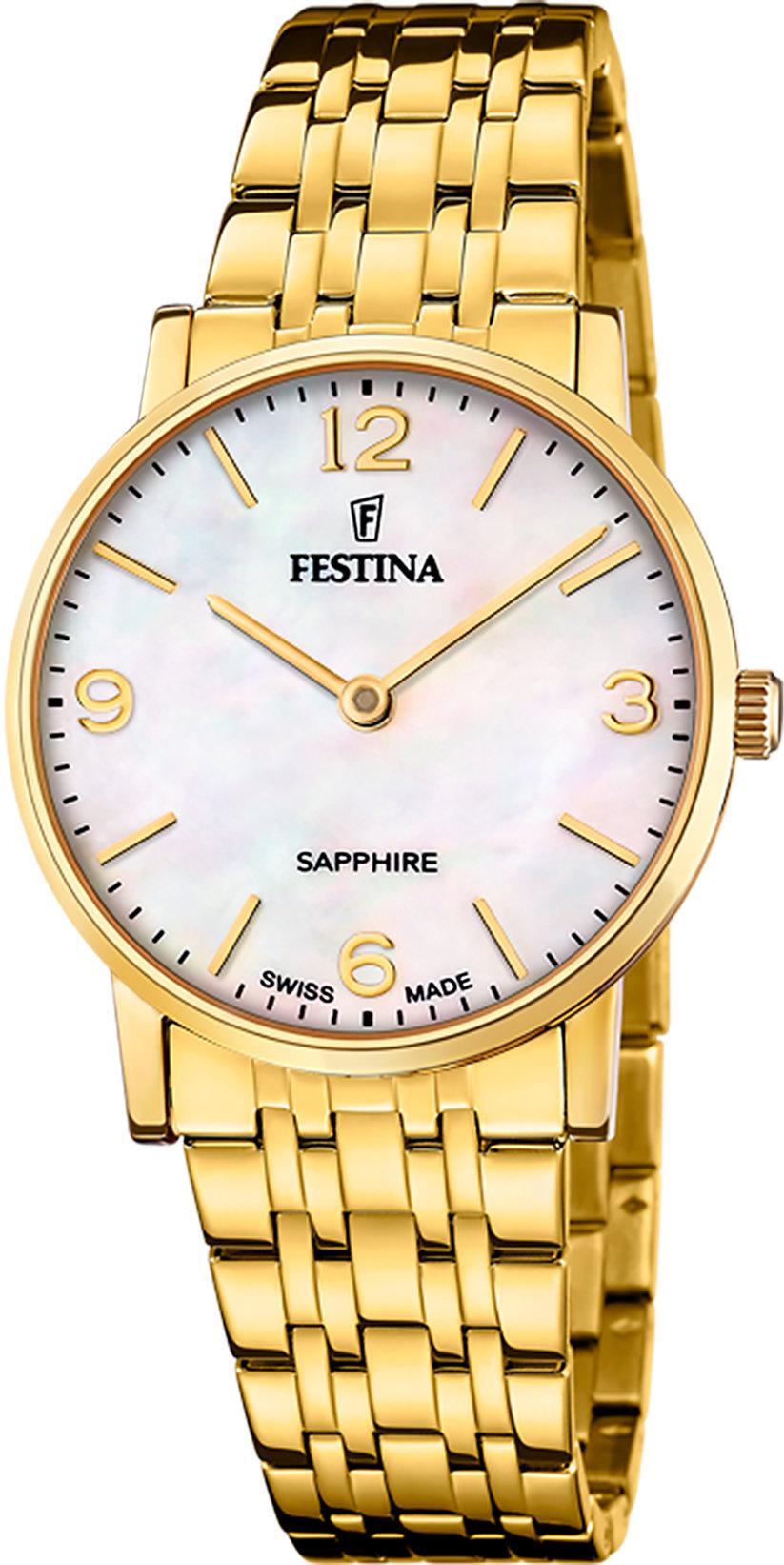 Festina ACERO CLASICO F20048/2 Reloj de Pulsera para mujeres