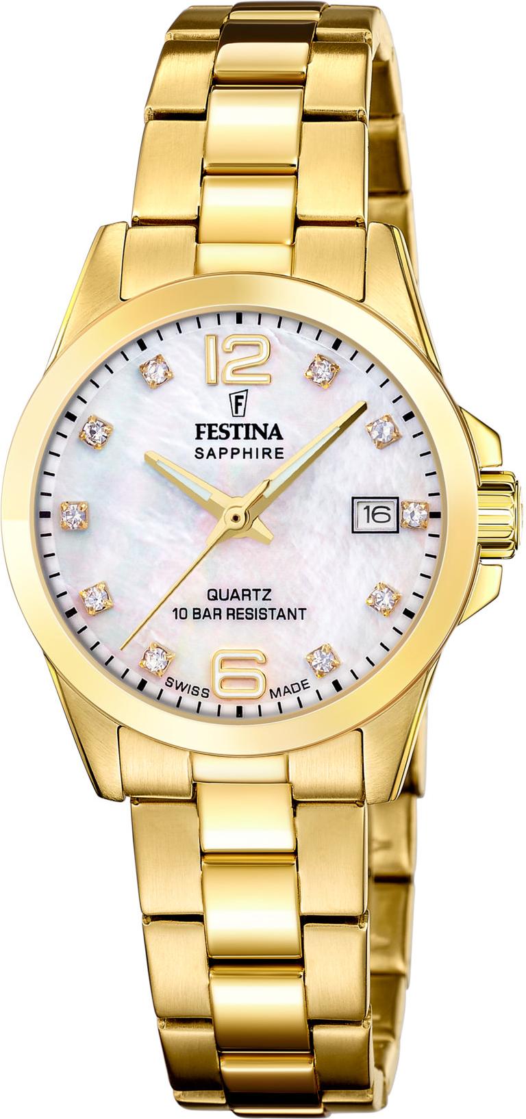 Festina ACERO CLASICO F20050/1 Reloj de Pulsera para mujeres