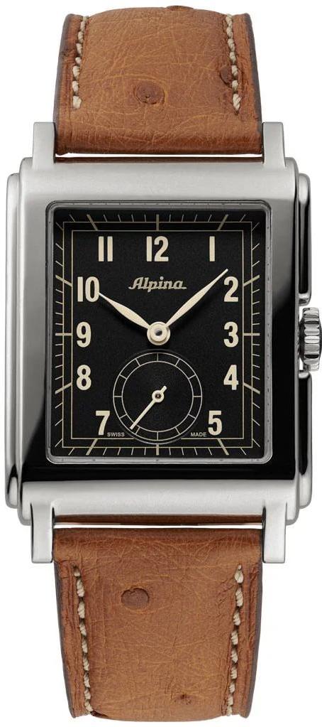 Alpina Geneve HERITAGE CARREE MECHANICAL AL-490BA3C10 Automatisch horloge voor heren