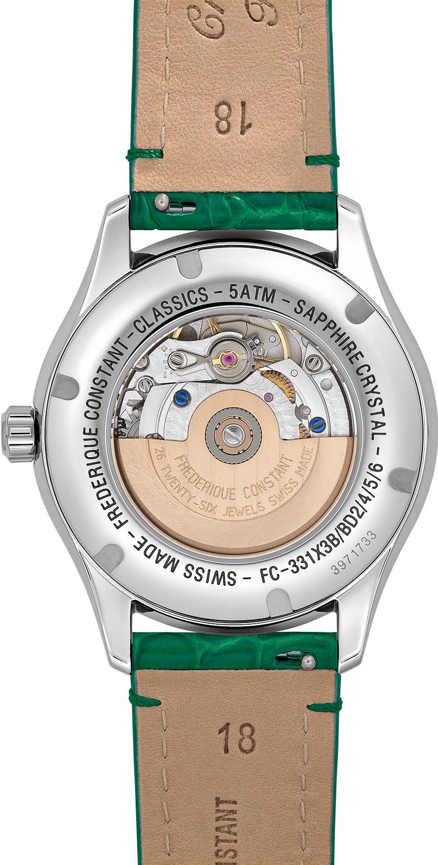 Frederique Constant Geneve ELEGANCE LUNA FC-331MPWGRD3BD6 Automatisch horloge voor dames