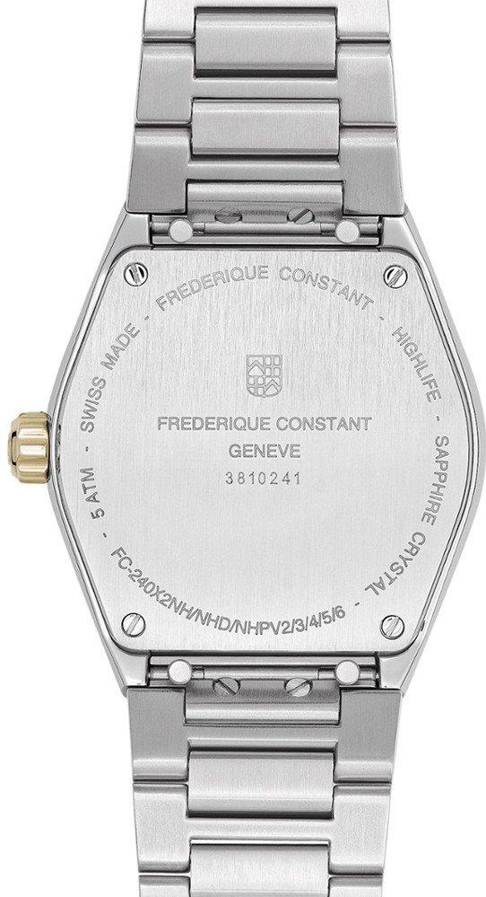 Frederique Constant Geneve LADIES QUARTZ FC-240N2NH3B Montre Bracelet pour femmes Avec bracelet complémentaire