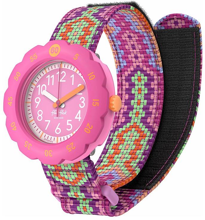 Flik Flak LOOP IN PINK FPSP072 Watch for girls