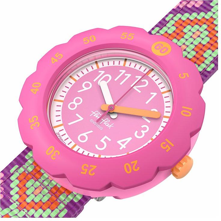 Flik Flak LOOP IN PINK FPSP072 Watch for girls