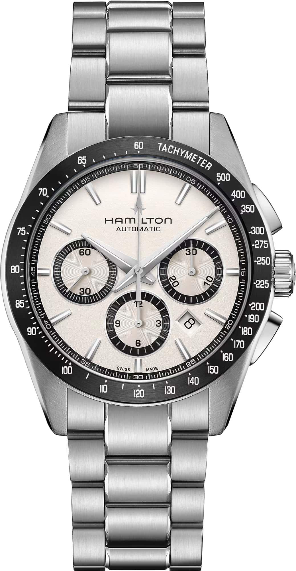 Hamilton Jazzmaster Performer Auto Chrono H36606110 Automatic Mens Chronograph 80h Power Reserve