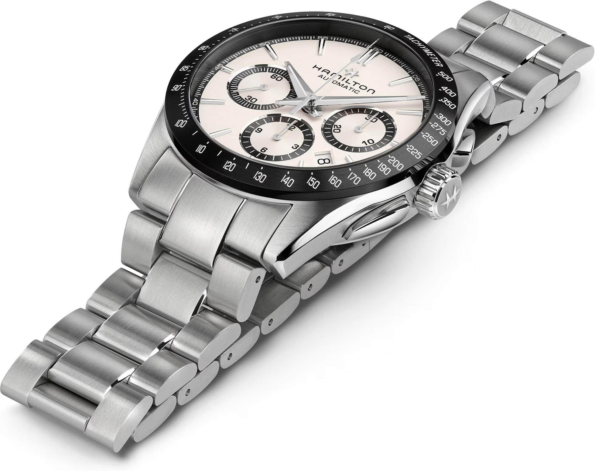 Hamilton Jazzmaster Performer Auto Chrono H36606110 Automatic Mens Chronograph 80h Power Reserve