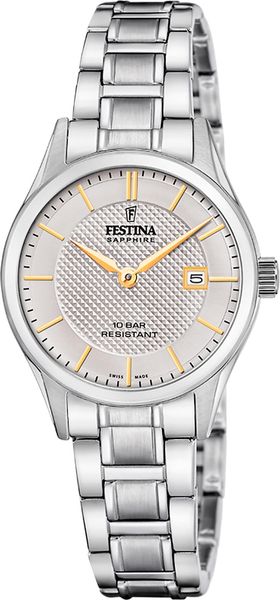 Festina ACERO CLASICO F20068/4 Dames armbandhorloge Festina ACERO CLASICO F20068/4 Dames armbandhorloge