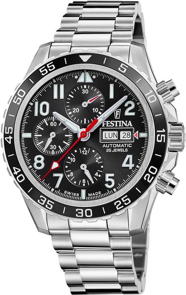 Festina AUTOMATICO F20055/4 Chronographe Automatique pour hommes Festina AUTOMATICO F20055/4 Chronographe Automatique pour hommes