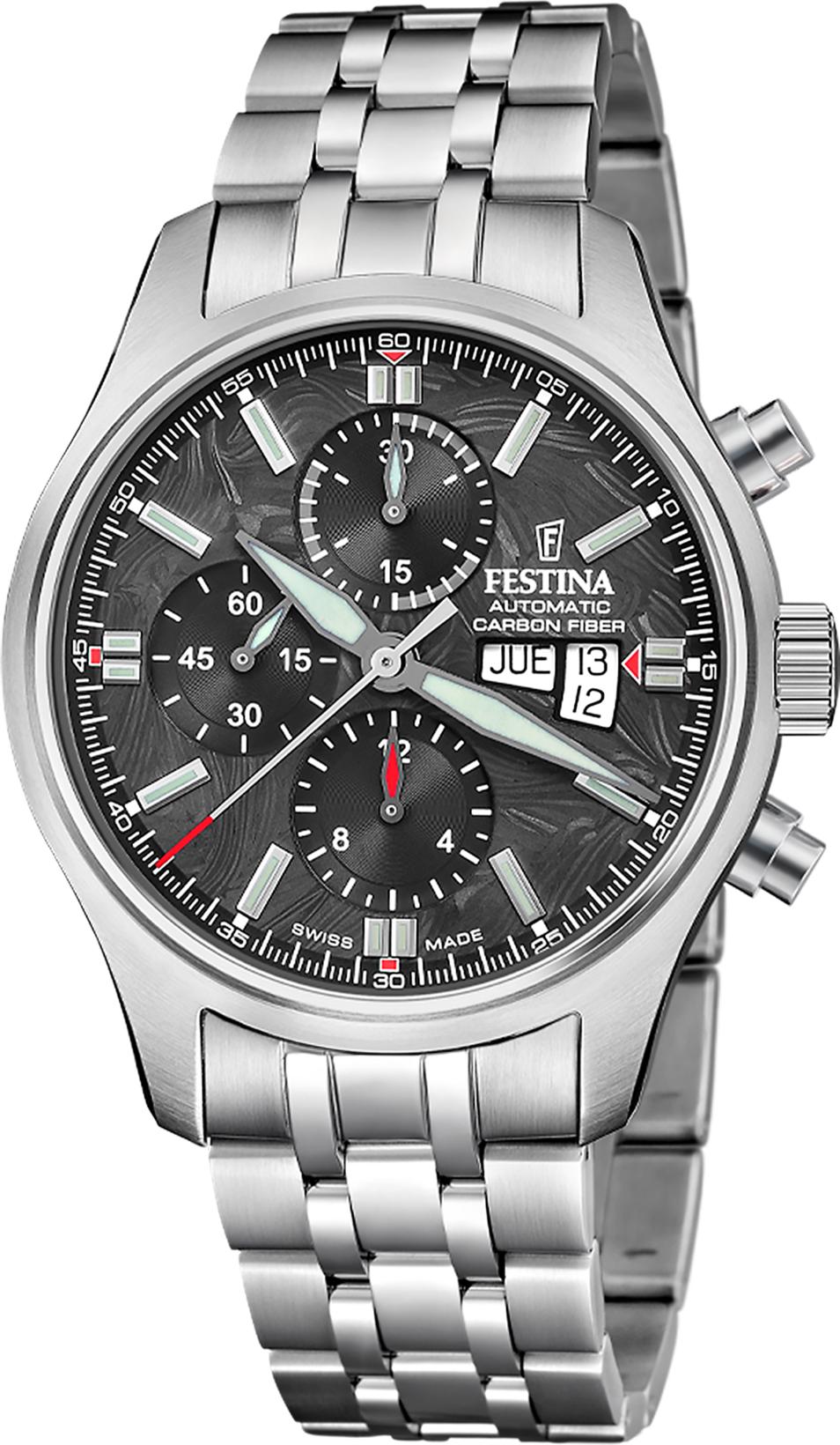 Festina AUTOMATICO F20158/1 Herren Automatikchronograph