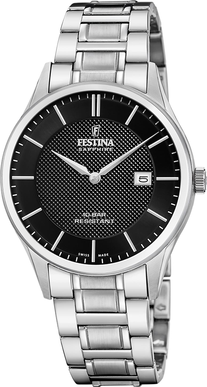 Festina ACERO CLASICO F20067/6 Heren armbandhorloge