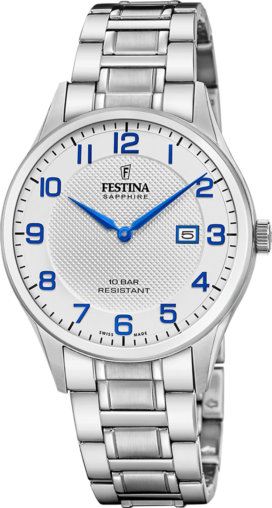 Festina ACERO CLASICO F20067/1 Reloj de Pulsera para hombres