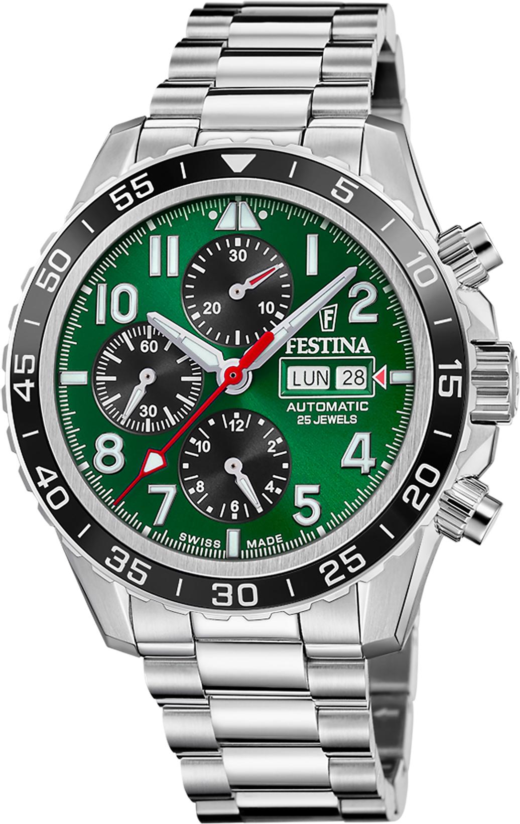 Festina AUTOMATICO F20055/2 Chronographe Automatique pour hommes