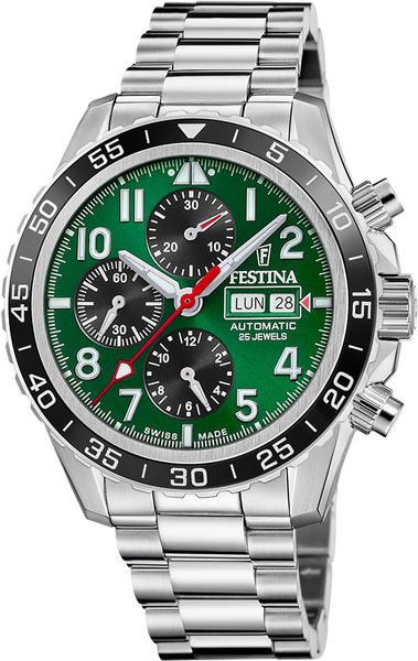Festina AUTOMATICO F20055/2 Cronógrafo Automático para hombres Festina AUTOMATICO F20055/2 Cronógrafo Automático para hombres