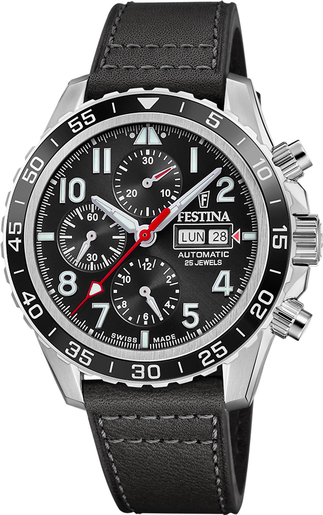 Festina AUTOMATICO F20056/3 Herren Automatikchronograph