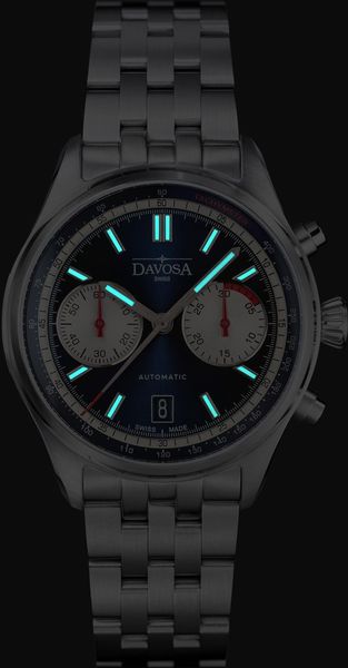 Davosa NEWTON PILOT RALLY 16153640 Chronographe Automatique pour hommes