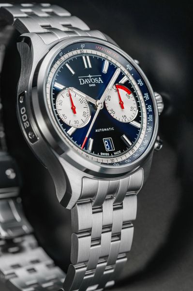 Davosa NEWTON PILOT RALLY 16153640 Chronographe Automatique pour hommes