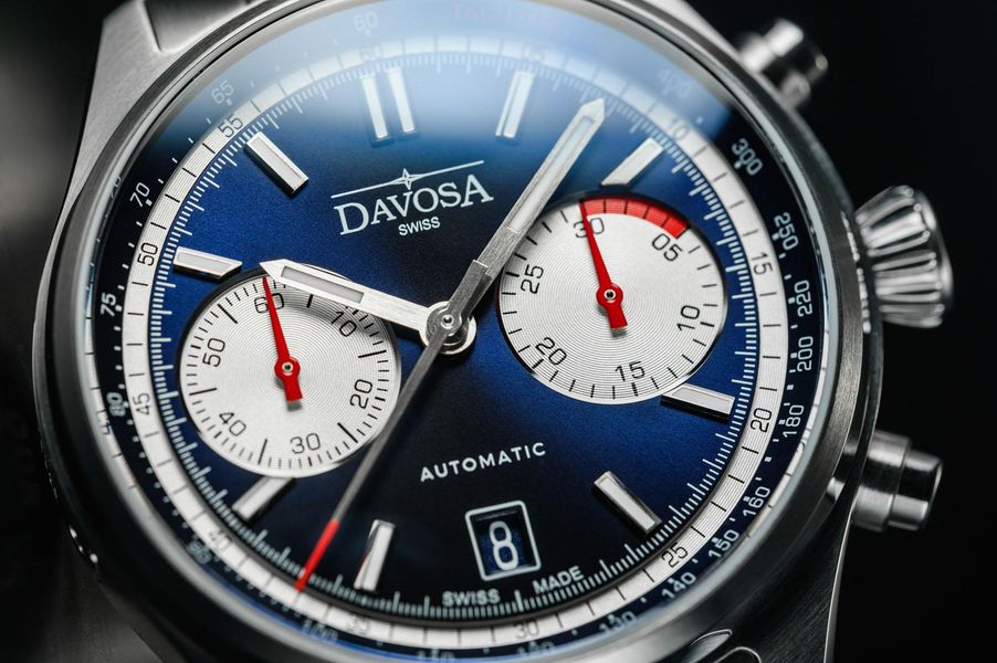 Davosa NEWTON PILOT RALLY 16153640 Chronographe Automatique pour hommes
