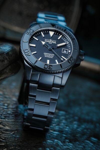 Davosa ARGONAUTIC 39 MONOCHROME 16154040 Automatisch horloge voor heren Davosa ARGONAUTIC 39 MONOCHROME 16154040 Automatisch horloge voor heren
