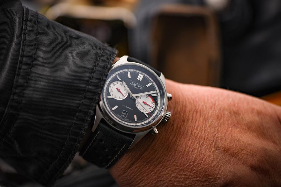 Davosa NEWTON PILOT RALLY 16153655 Herren Automatikchronograph Streng Limitierte Auflage Davosa NEWTON PILOT RALLY 16153655 Herren Automatikchronograph Streng Limitierte Auflage