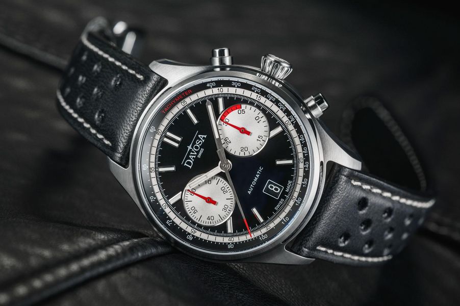 Davosa NEWTON PILOT RALLY 16153655 Herren Automatikchronograph Streng Limitierte Auflage Davosa NEWTON PILOT RALLY 16153655 Herren Automatikchronograph Streng Limitierte Auflage