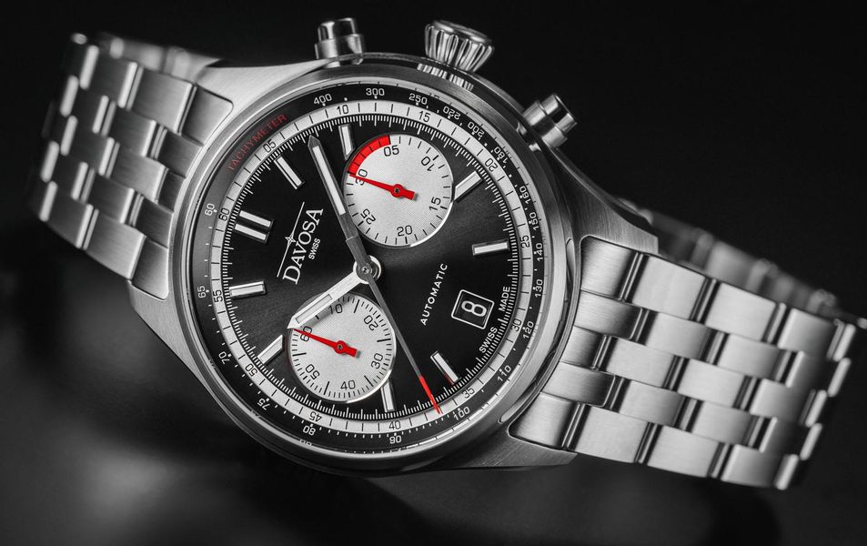 Davosa NEWTON PILOT RALLY 16153650 Chronographe Automatique pour hommes Édition Très Limitée