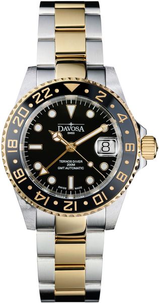 Davosa TERNOS CERAMIC GMT 16159150 Herren Automatikuhr
