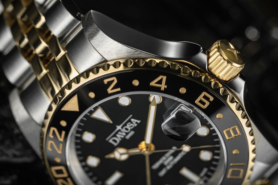 Davosa TERNOS CERAMIC GMT 16159105 Automatic Mens Watch Davosa TERNOS CERAMIC GMT 16159105 Automatic Mens Watch