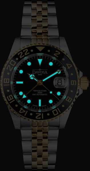Davosa TERNOS CERAMIC GMT 16159105 Automatic Mens Watch Davosa TERNOS CERAMIC GMT 16159105 Automatic Mens Watch