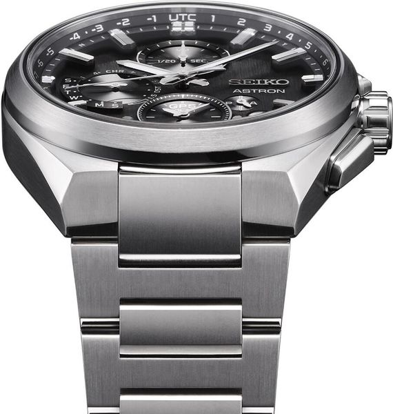 Seiko Astron GPS Solar Dual Time Chronograph SSH163J1 Cronógrafo para hombres Seiko Astron GPS Solar Dual Time Chronograph SSH163J1 Cronógrafo para hombres