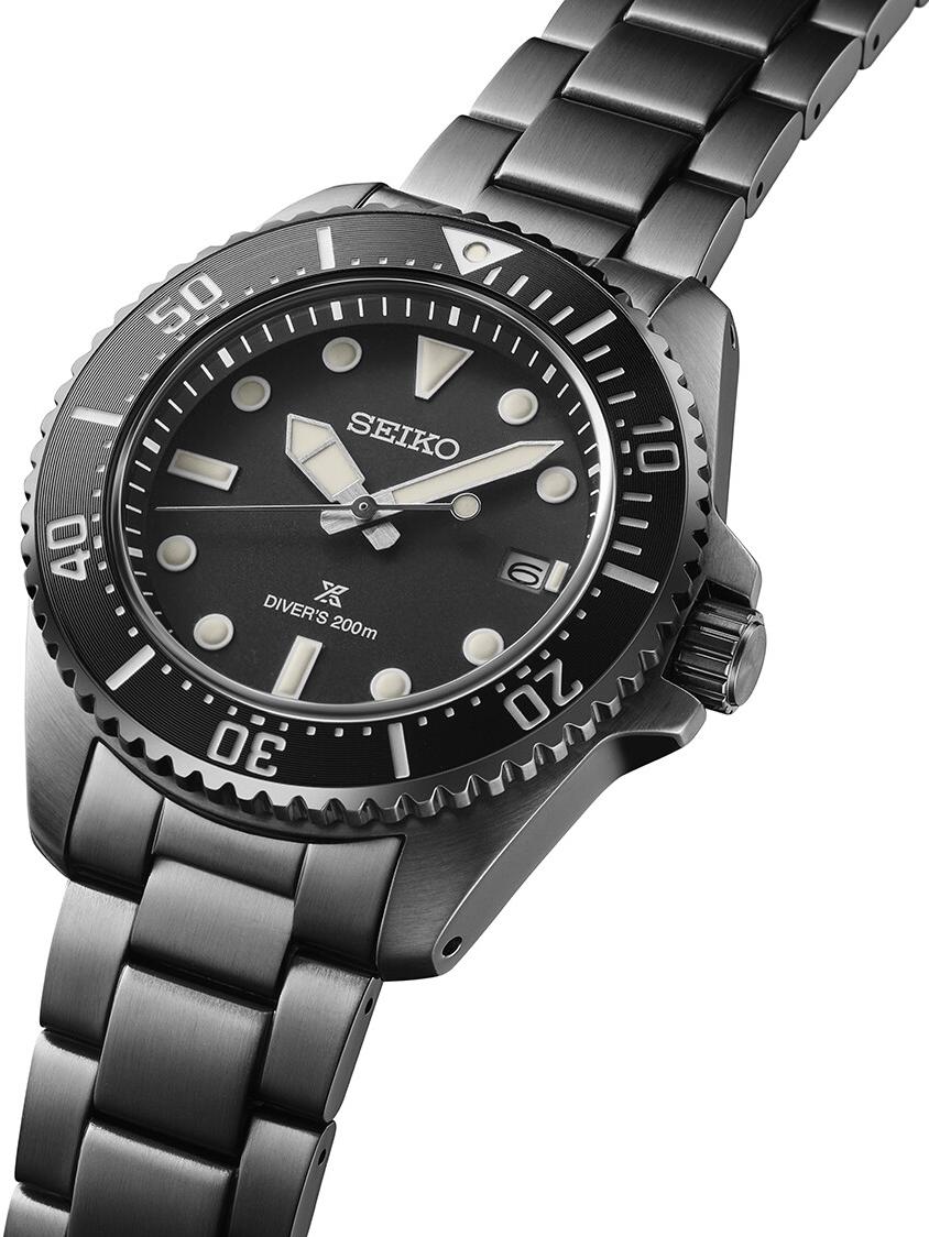 Seiko Prospex SEA Solar Diver's SNE599P1 Montre-Bracelet pour hommes