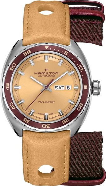 Hamilton Pan Europ H35435820 Reloj de Pulsera para hombres Con pulsera adicional Hamilton Pan Europ H35435820 Reloj de Pulsera para hombres Con pulsera adicional