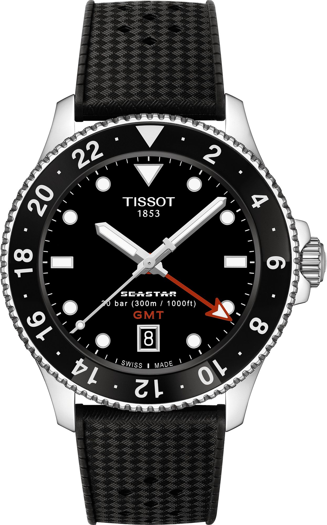 Tissot Seastar 1000 Quartz GMT T120.852.17.051.00 Montre Automatique pour hommes