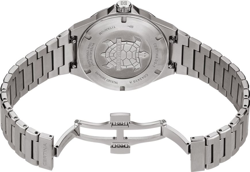 Certina DS-7 Quarz C043.410.44.051.00 Montre-Bracelet pour hommes Certina DS-7 Quarz C043.410.44.051.00 Montre-Bracelet pour hommes