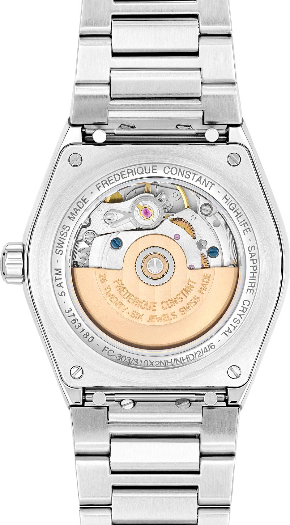 Frederique Constant Geneve HIGHLIFE LADIES AUTOMATIC FC-303WG2NH6B Reloj Automático para mujeres