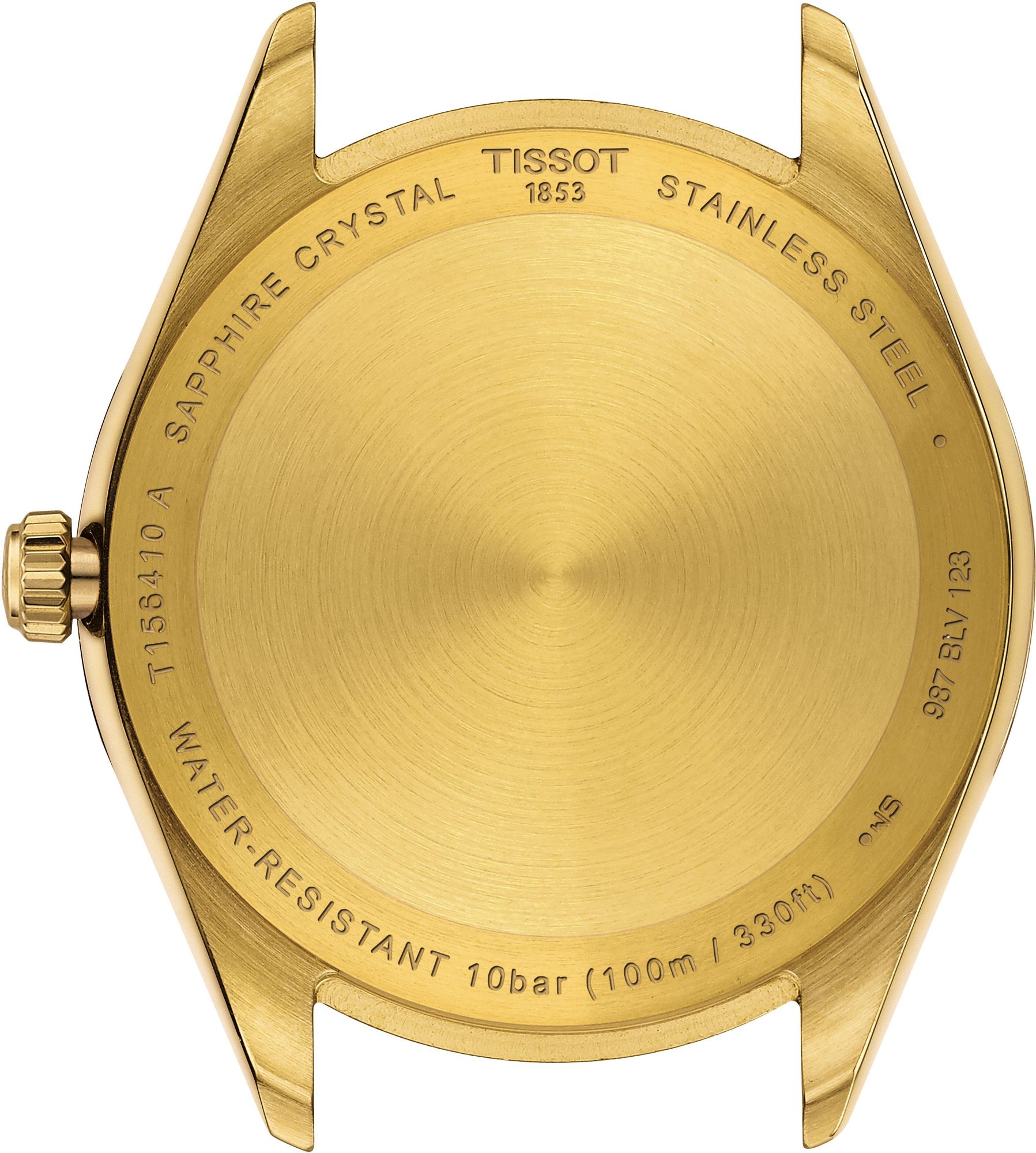 Tissot BALLADE T156.410.33.051.00 Reloj de Pulsera para hombres