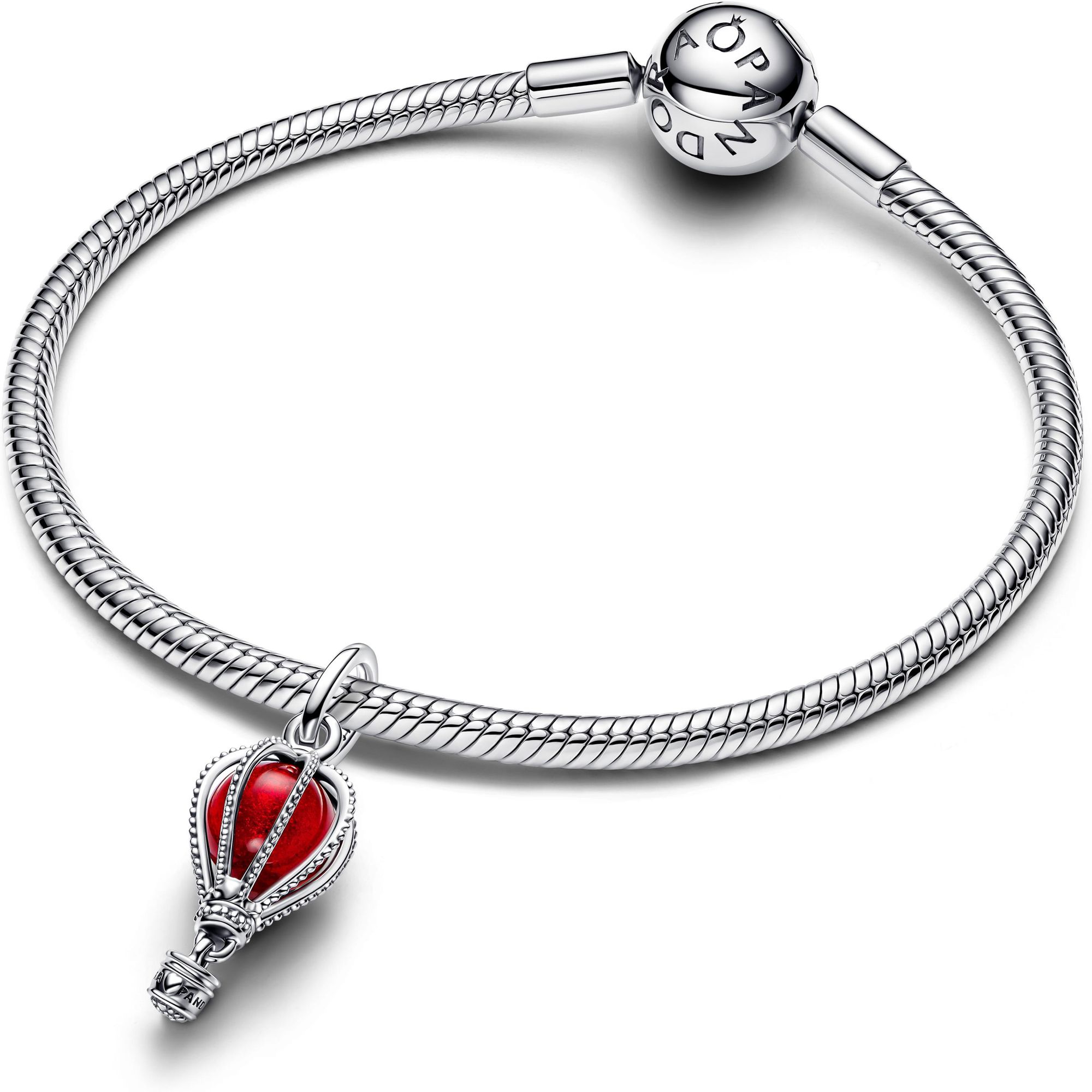 Pandora Heißluftballon Murano-Glas Charm-Anhänger 798064C01 Pendente charm