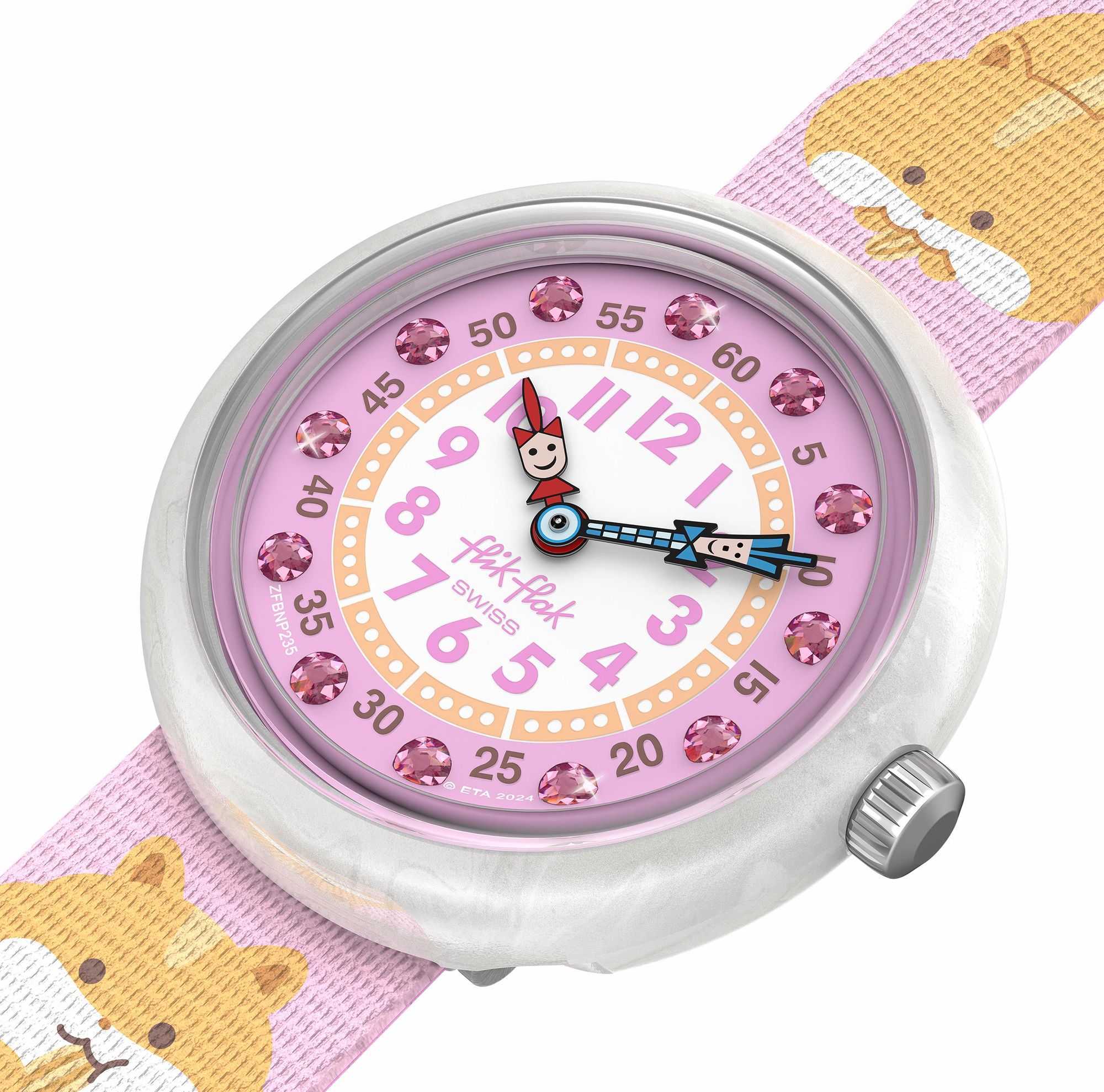 Flik Flak CUDDLY HAMSTER FBNP235 orologio per bambino