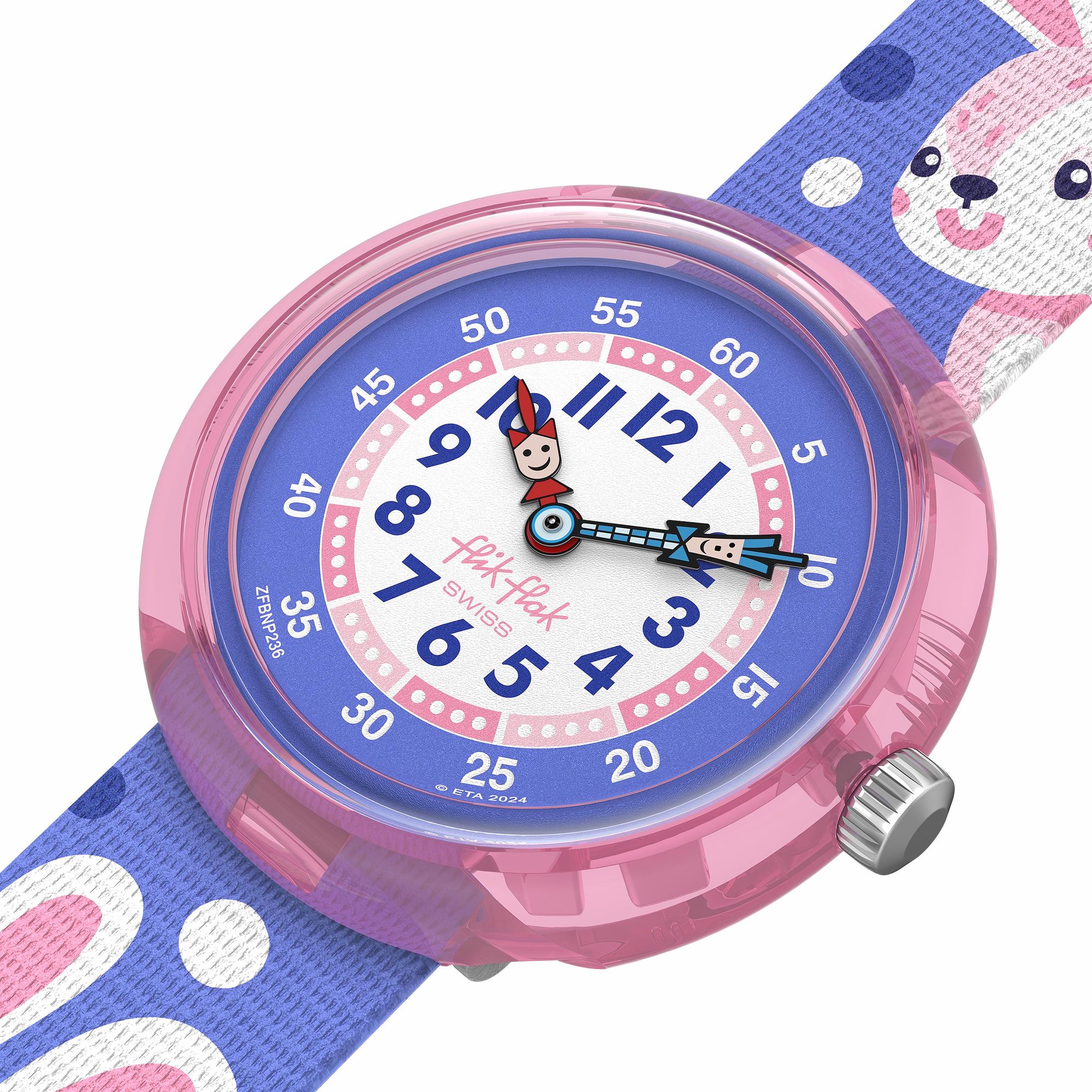 Flik Flak PEEK-A-BUNNY FBNP236 orologio per bambino