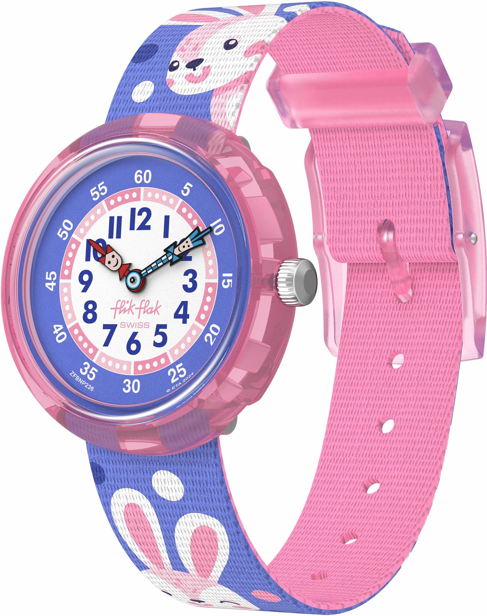 Flik Flak PEEK-A-BUNNY FBNP236 orologio per bambino