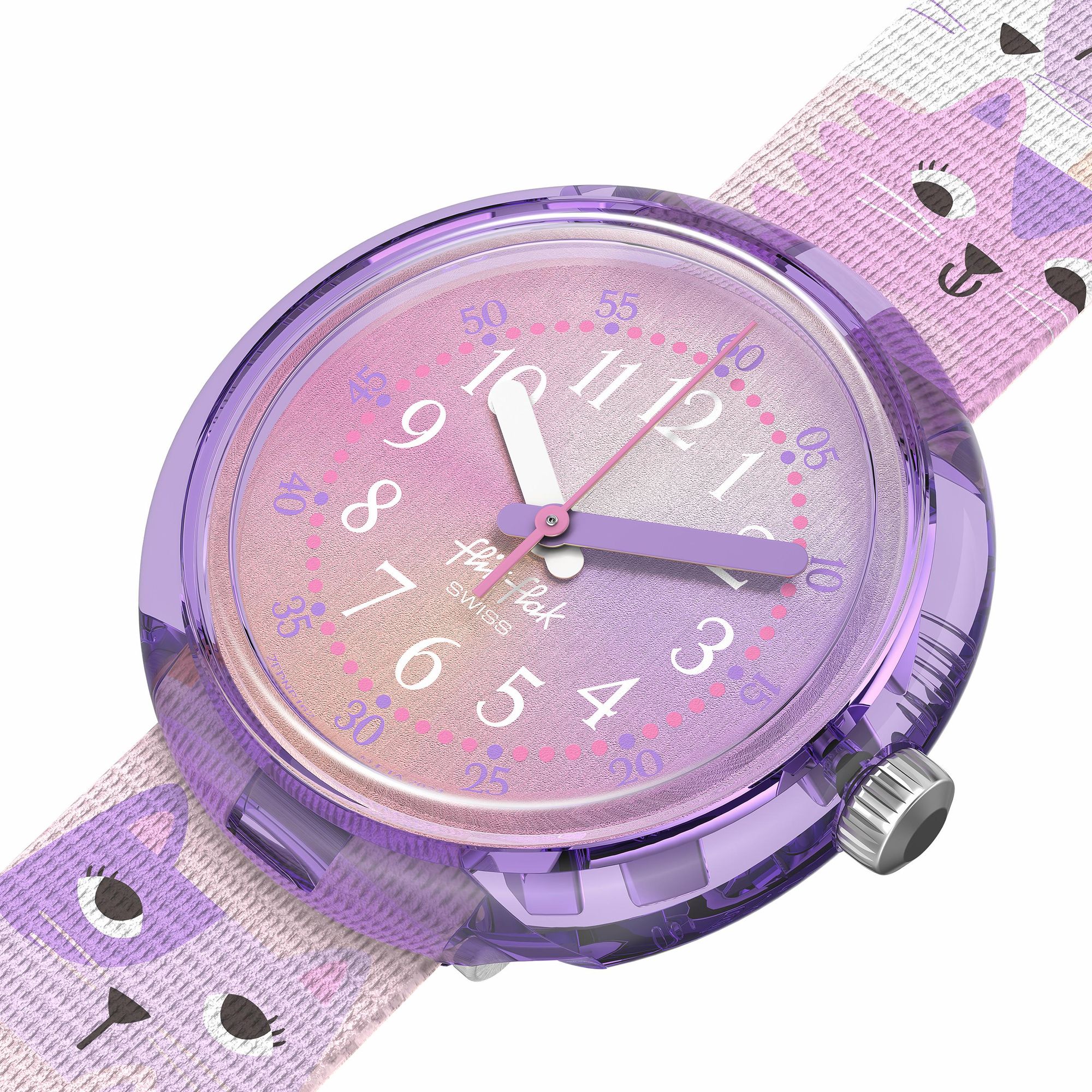 Flik Flak CUTIE KITTY FPNP162 orologio per bambino