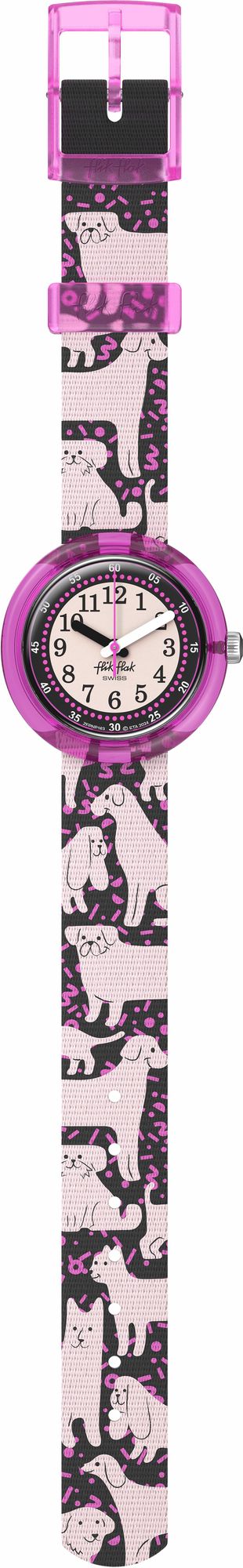 Flik Flak WOOF WOOF TIME FPNP163 orologio per bambino